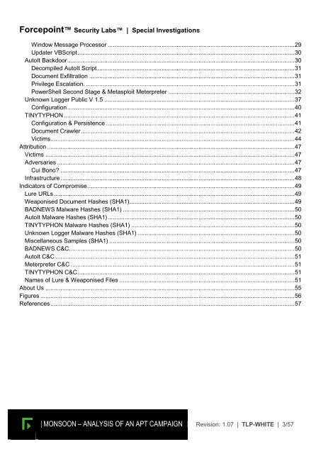 MONSOON – ANALYSIS OF AN APT CAMPAIGN