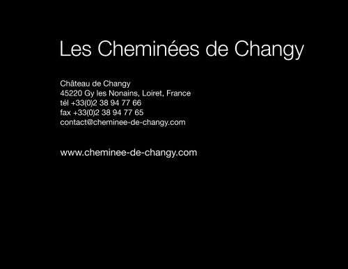 36 Les Chenets du Chateau de Changy catalogue 11-12