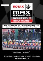Rotax DD2 Club - Karting.ch