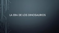 La Era De Los Dinosaurios