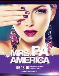 Mrs. Pennsylvania America 2016 Program Book
