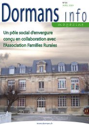 Un pôle social d'envergure conçu en collaboration avec l - Dormans