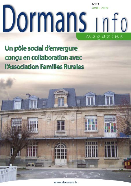 Un pôle social d'envergure conçu en collaboration avec l - Dormans