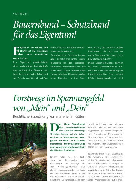 Allgemeine Bauernzeitung  - Ausgabe 02 - 2016 (Kärntner Bauernbund)