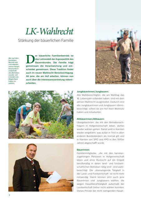 Allgemeine Bauernzeitung  - Ausgabe 02 - 2016 (Kärntner Bauernbund)