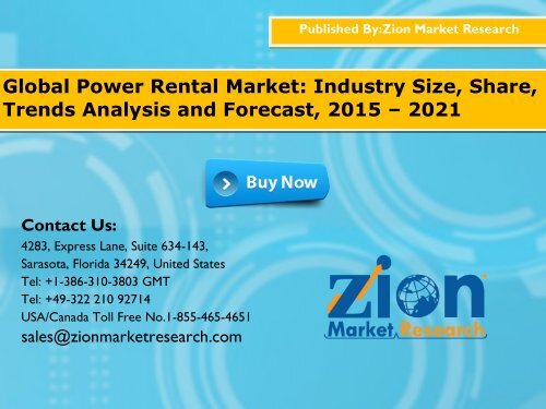 Power Rental Market