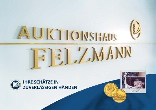 Auktionshaus Felzmann - Imagebroschüre