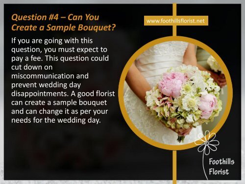 Questions to Ask Your Calgary Wedding Florists