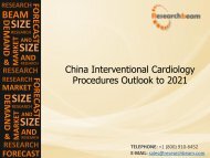 China Interventional Cardiology Procedures Outlook to 2021