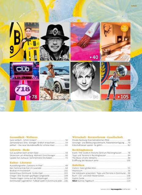 2016-02: TOP Magazin Dortmund | SOMMER