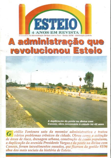 Revista administração Esteio 93/96