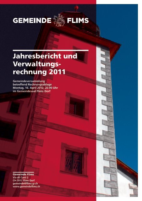 Laufende Rechnung - Gemeinde Flims