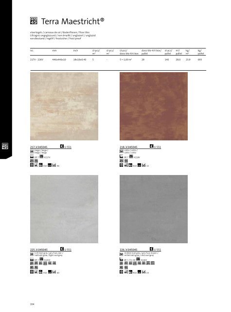 Mosa Tiles Collection 2015