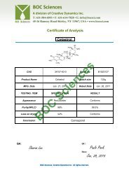 Certificate of Analysis-Celastrol