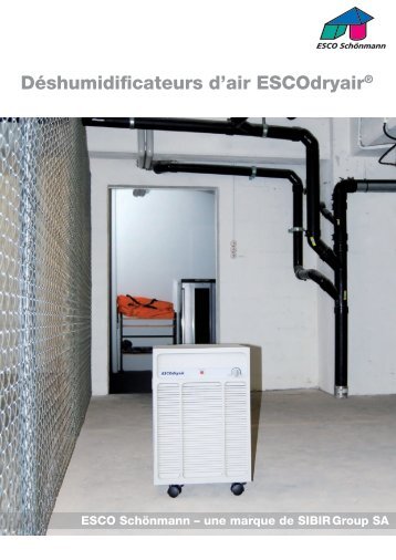 Déshumidificateurs d'air ESCOdryair®