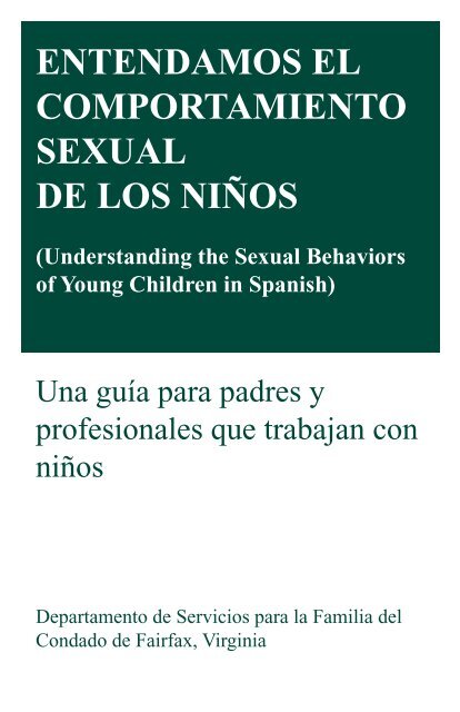 Entendamos El Comportamiento Sexual De Los NiÑos 1482