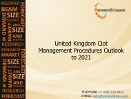 United Kingdom Clot Management Devices Market Trends