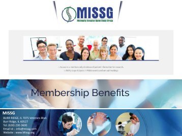 Membership Benefits - MISSG.org