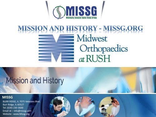 Mission and History - MISSG.org