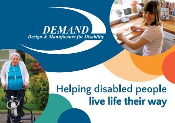 DEMAND Annual Review 2015 - Helping disabled people live life their way 