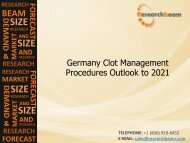 Germany Clot Management Procedures Outlook to 2021