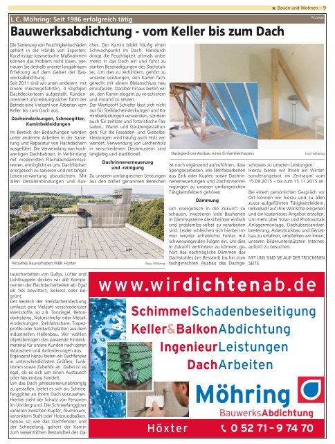 Bauen & Wohnen 2015 KW 39