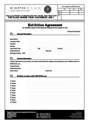 Exhibition Agreement - EXPO21XX.com