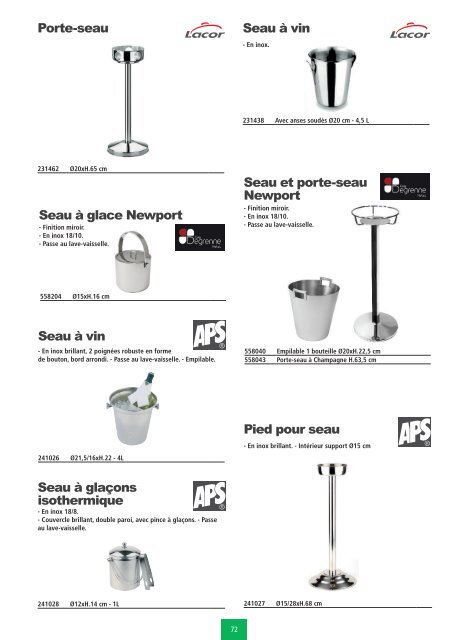 Art de la table - Ustensiles de cuisine