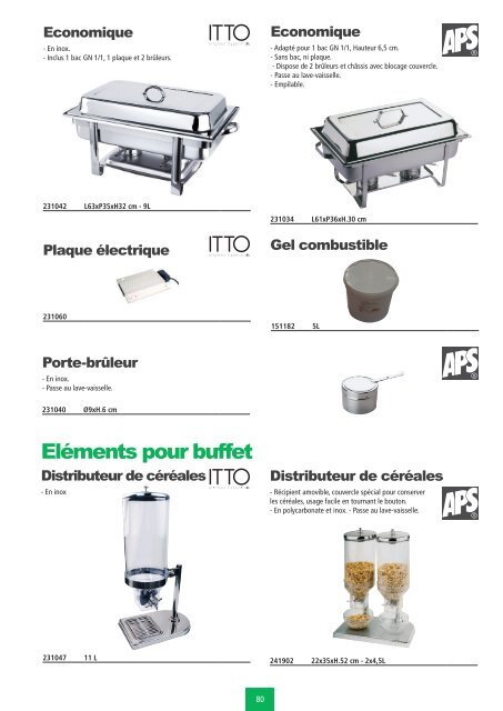 Art de la table - Ustensiles de cuisine