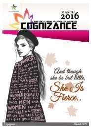 Cognizance March 2016