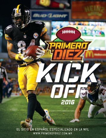 Revista NFL Primero y Diez - Kickoff 2016
