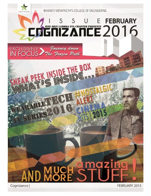 Cognizance February 2016