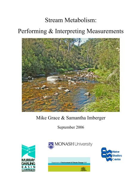 Stream Metabolism - Faculty of Science - Monash University