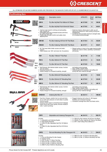 ATG Hand Tools Catalogue 2016