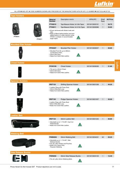 ATG Hand Tools Catalogue 2016