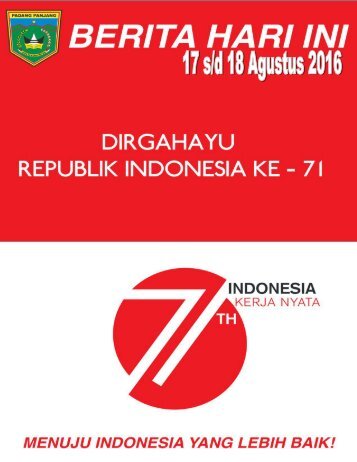 e-Kliping 17 s/d 18 Agustus 2016