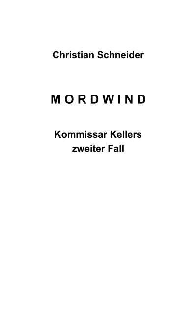 Maxi-Leseprobe "Mordwind"
