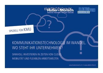 Einladung Kommunikationstechnologie im Wandel - wo steht Ihr Unternehmen?