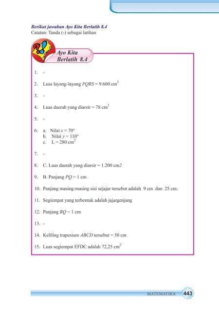 Berikut Jawaban Ayo Kita