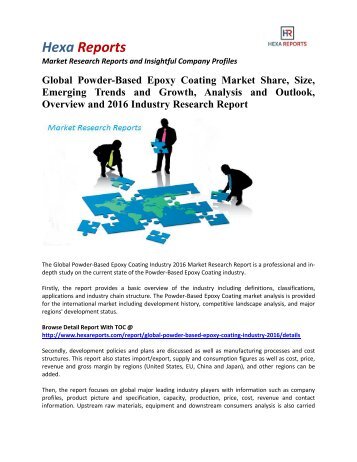 worldwide powder coatings market report 2014 2018 worldwide powder coatings market report 2014 2018