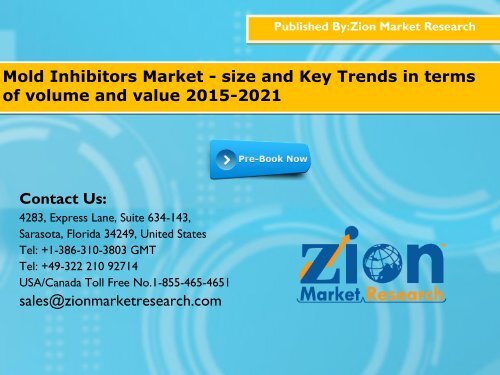 Mold Inhibitors Market