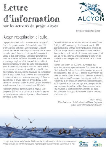 ALcyon Newsletter-Juillet 2016-Fr