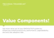 TechniaTranscat Value Components