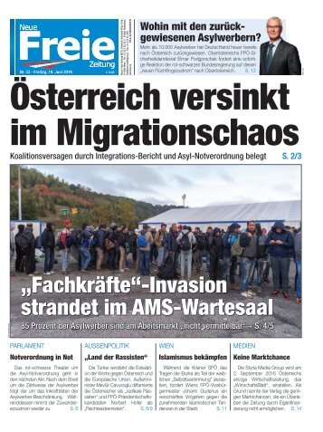 Österreich versinkt im Migrationschaos