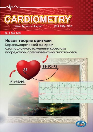 Электронный журнал открытого доступа Cardiometry - Выпуск 8. Май 2016