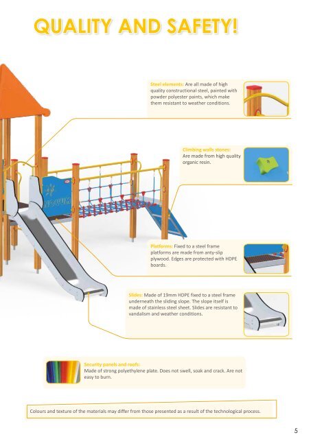 NOVUM Playground Equipment Cataloque 2016