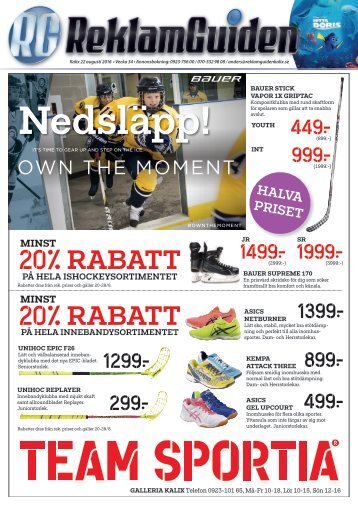 ReklamGuiden Kalix v34 -16 (22/8-28/8)