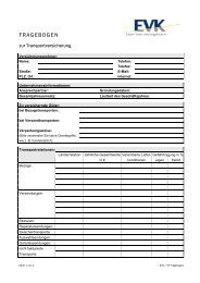 Transportversicherung Versicherung von Transporten