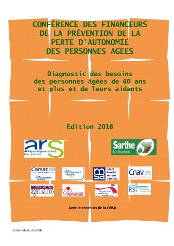 PERTE D’AUTONOMIE DES PERSONNES AGEES
