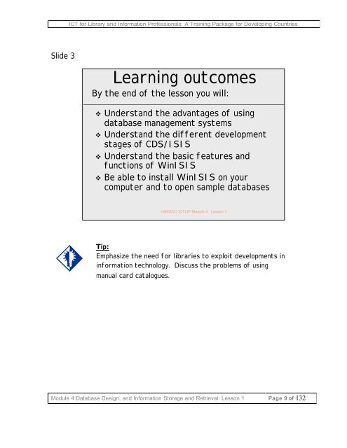 Database design, and information storage and retrieval